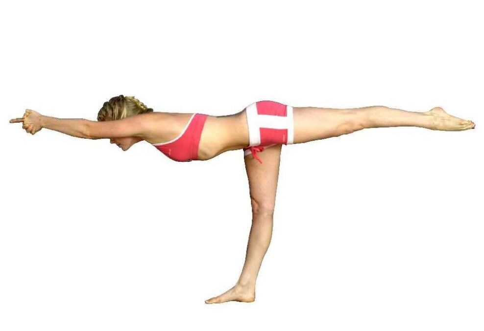 Η ισορροπία σε ένα λυγισμένο πόδι βοηθά στην απώλεια βάρους